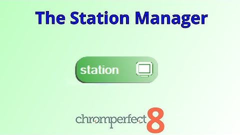 The Station Manager - Settings for the local workstation - Auditing