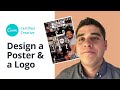 Design a Poster & a Logo with Canva