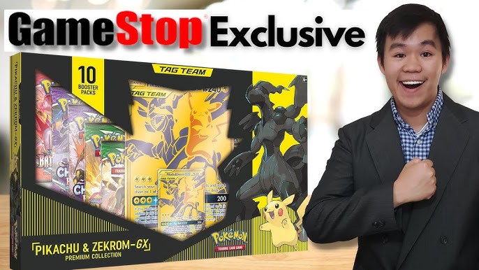 Lata Pokémon Aliados GX - Pikachu e Zekrom! (UNBOXING) 