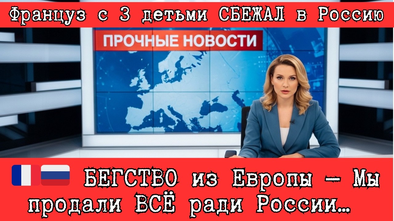 🇪🇺🇷🇺 БЕГСТВО из Европы — Мы продали всё ради России… Это был риск