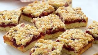 Cherry Crumb Bars