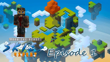 Minecraft FTB Skies Expert Lets Play Episode 1 - Rough Start #minecraft