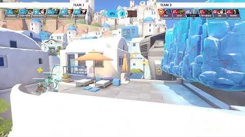 Overwatch - Environmental Kill Survive Bug? (Replay Moment - Hard Bots)