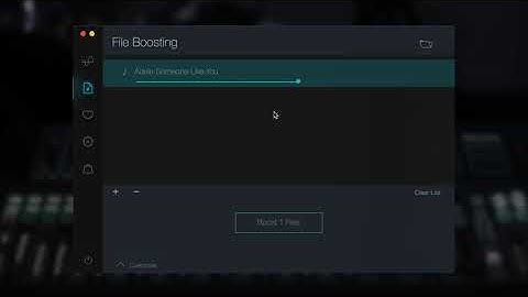 Boosting audio and video files with Boom 2