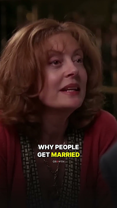 Why People Get MARRIED.