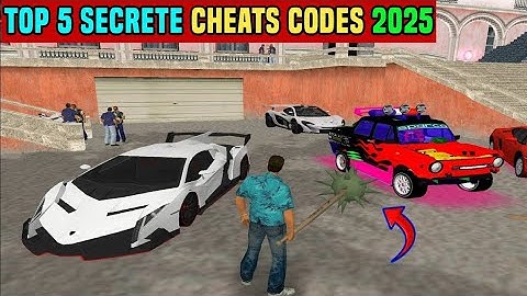 Top 5 Cheats Codes in Gta Vice City / Gta Vice city Game 