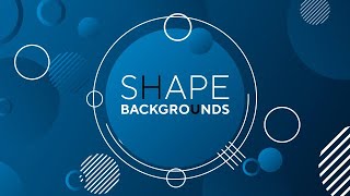 6 Shape Backgrounds After Effects Templates