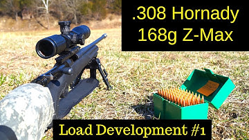 TC Compass Build Part 2 Load Development; Hornady 168g Z-Max Bullet Testing