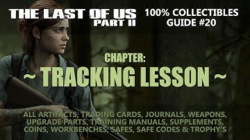 THE LAST OF US Part II - "Tracking Lesson" (100% Collectible Location Guide #20)
