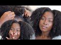 QUICK BRAID OUT W/ TYPE 4 HAIR + U-PART FT. CURLSCURLS