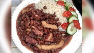 Jamaican Stew Peas with Pigtail & Beef
