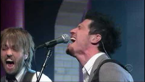MUTEMATH - Typical - The Late Show - David Letterman