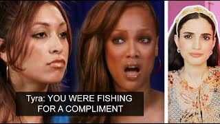 Tyra ACCUSES Model Of FISHING FOR COMPLIMENTS