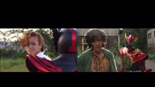 仮面ライダーオーズ＆(復活のコアメダル) タジャドルコンボ と タジャドルコンボ エタニティ