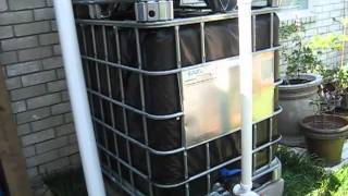 Rainwater Collection System Part 4: Connecting & Testing The Totes