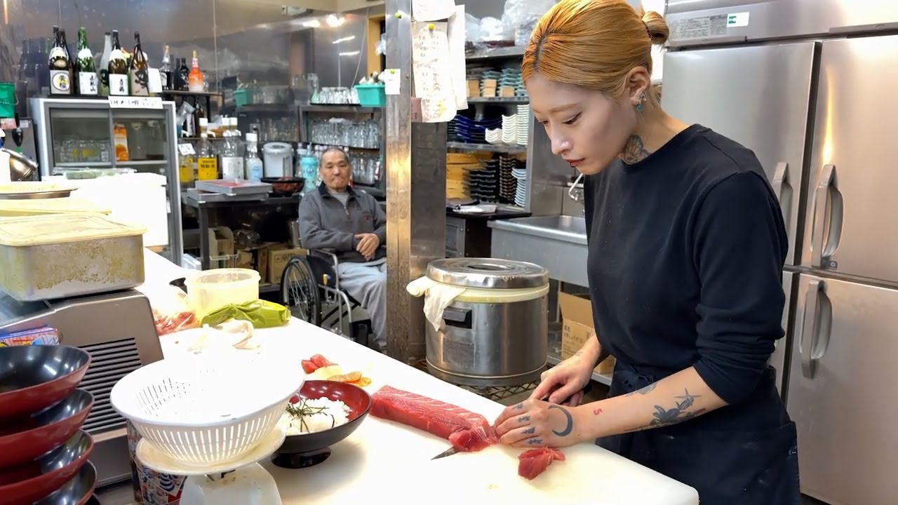 【栃木】美人４代目女将が継ぐ！SNSで大バズリ中の海鮮料理屋「まぐろ 加一」に密着 | Japanese Food