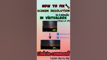 How to fix Screen Resolution in Virtualbox (OracleVM) 2023