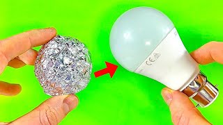 just Put Aluminum Foil On the  Led Bulb and you will be amazed.#ledlights #repair