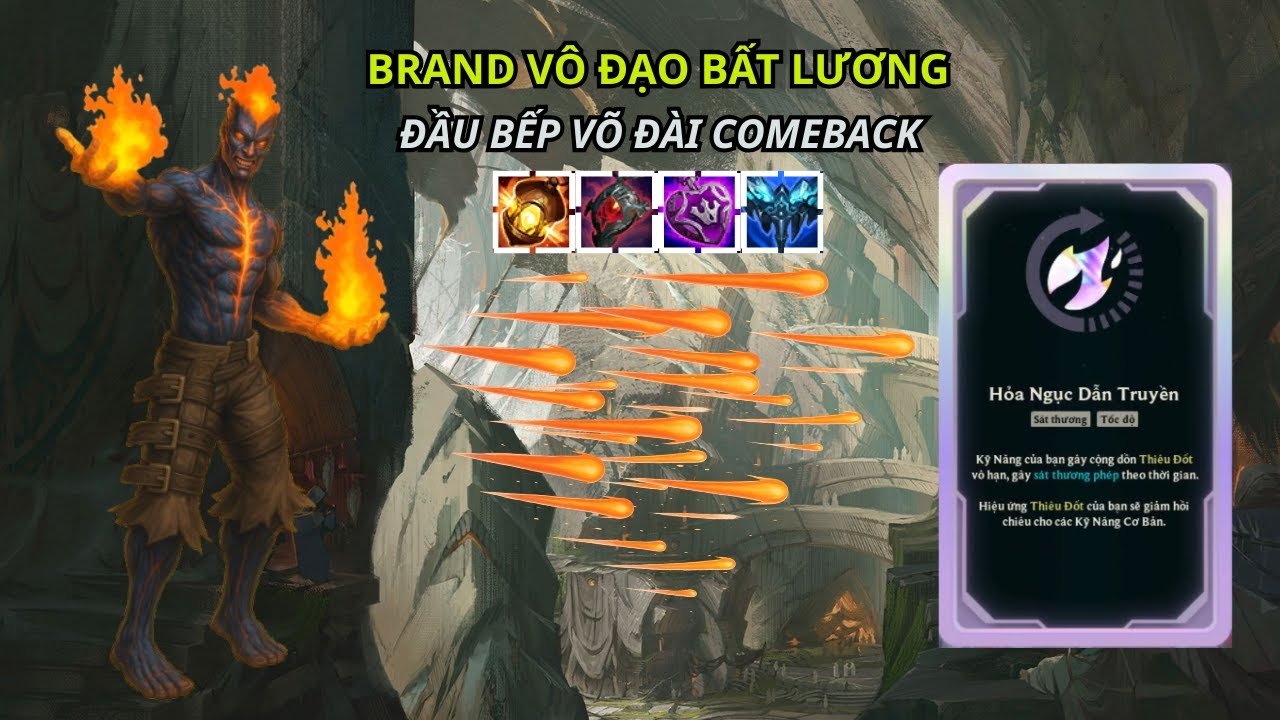 TƯỞNG RẰNG VÔ ĐẠO BẤT LƯƠNG, BRAND CỦA TÔI ĂN HÀNH SUÝT THUA =)) | LOL | ARENA