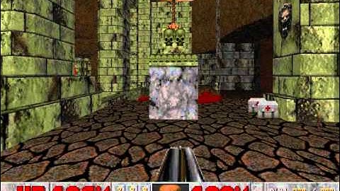 Doom II: No Rest For The Living (UV Playthrough) [PC] - MAP04: Hell Mountain