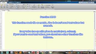 Import text file in Matlab (function LOAD)