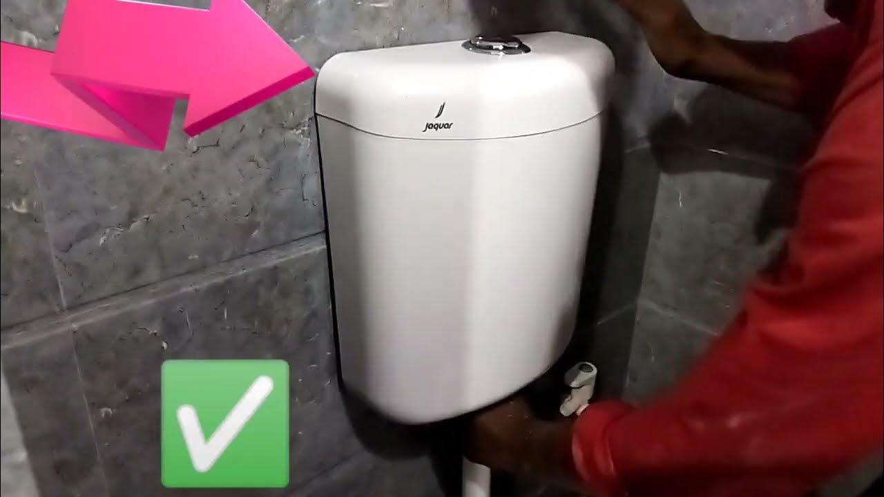 jaquar flush tank installation YouTube