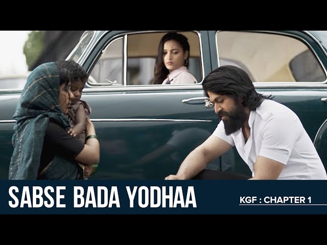 Sabse Bada Yodhaa | KGF Chapter 1 | Yash | Srinidhi Shetty | Prashanth Neel class=