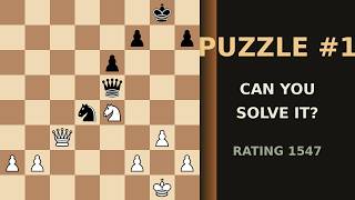 Chess Training: 5 Puzzles (1797-1473) 🏆 How Fast Can You Solve