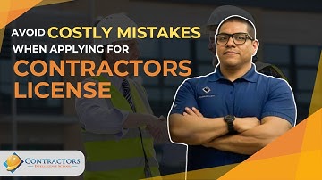 Avoid Costly Mistakes: Licensed Contractor Application Simplified