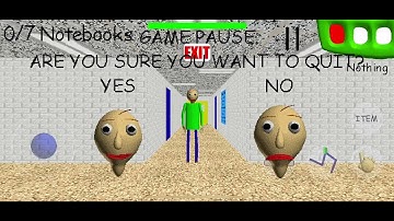 Baldi’s Basics endless mode (wrong answers only) absurd fails