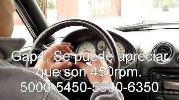 Firmtec pnp12 sequential gear shift light calibration