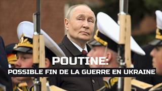 Vladimir Poutine parle d’une possible fin de la guerre en Ukraine
