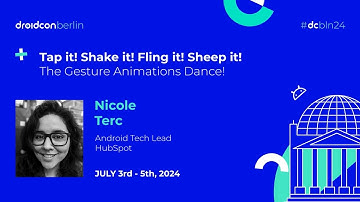 Tap it! Shake it! Fling it! Sheep it! - Nicole Terc | droidcon Berlin 2024