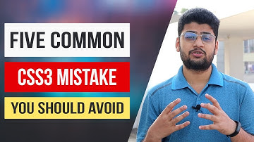 Five Common CSS Mistake you should Avoid | Learn With Ali Hossain