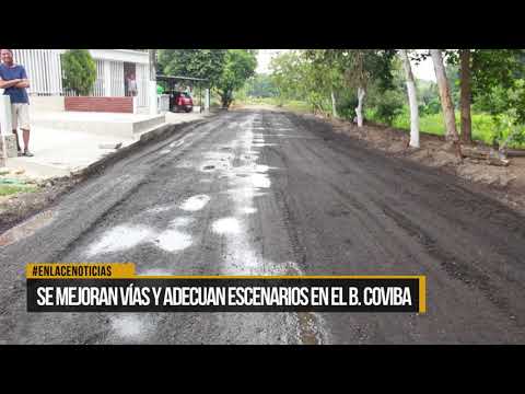 Avanzan obras de mejoramiento vial y adecuación de escenarios en Coviba