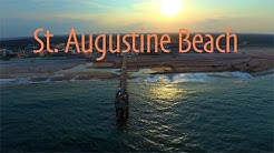 St. Augustine Beach, Florida Drone Footage! 