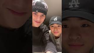 Ian Ousley and Dallas Liu Instagram livestream 17 Oct 2021