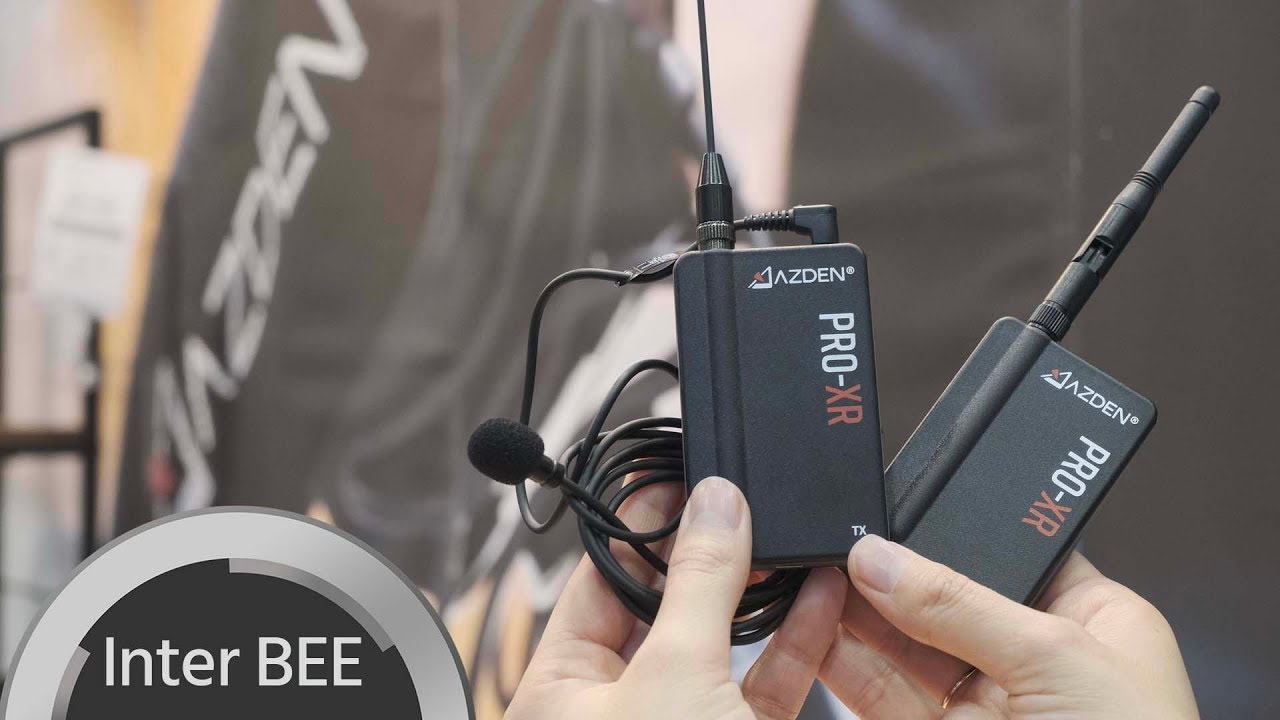 AZDEN（アツデン）がPRO-XRを日本初出展 － 2.4GHzワイヤレス