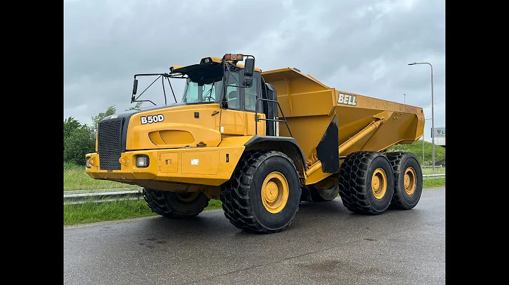 Demo video Bell B50D dump truck @BigmachineryNl