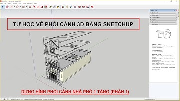 SKETCHUP 3D PERSPECTIVE RENDERING FROM 2D AUTOCAD FILES