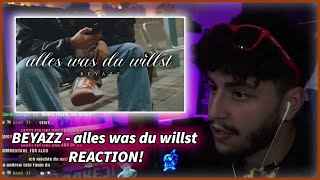 BEYAZZ - alles was du willst (Official Video) | REAKTION!