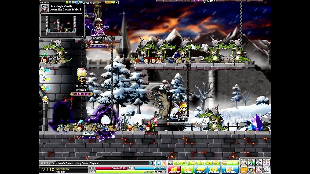 MapleStory GMS - Bera - Demon Slayer Hackers/Botter - YouTube