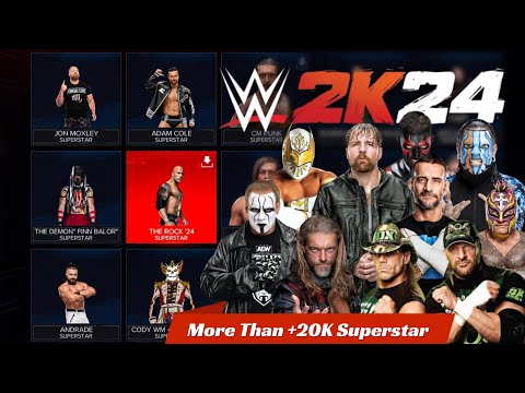 How To Get More Than +20K WWE Superstar In W2K24 PS4/PS5 Videogame