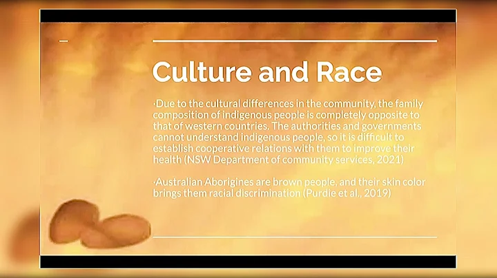 INDH1005  Health analysis of Aboriginal and Torres...