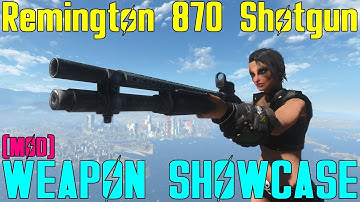 Fallout 4: Weapon Showcases: Remington 870 Shotgun (WarDaddy Animations)