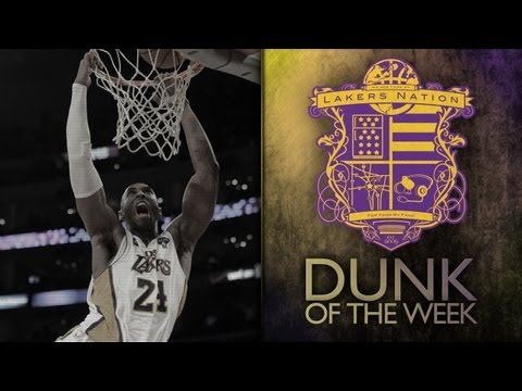 Lakers Dunk Of The Week: Kobe Bryant With The Slam Or Dwight Howard With The Oop?