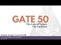 Human Design - Gate 50