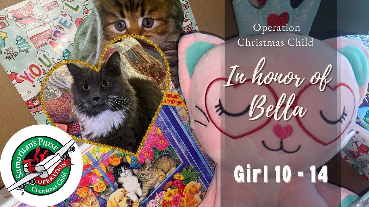 Girl 10 - 14 Shoebox Unboxing for Operation Christmas Child - 2022