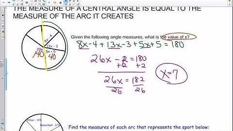 Measuring Angles and Arcs Pt 2