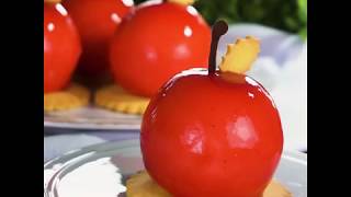 まんまるでかわいい♡本物みたいなリンゴちゃんムース| How to Make an Apple Mousse| cotta-コッタ